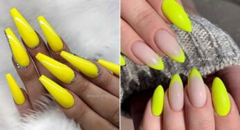 15+Trending Nail Art Yellow Design 2022 Must Try