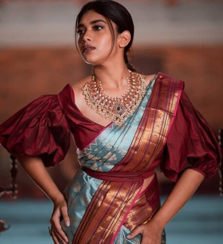 silk saree blouse designs 2020