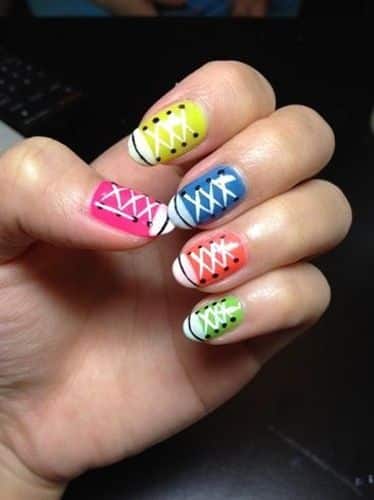 cute nails for school