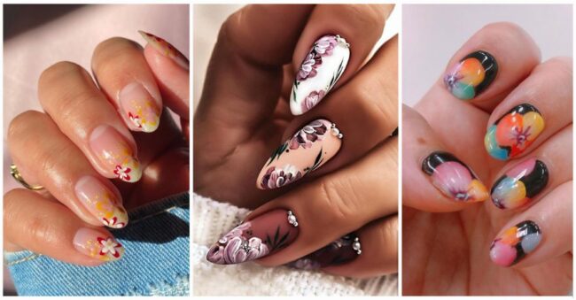 Flower Nail Art Design