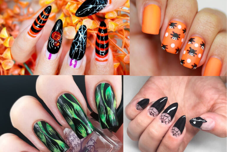halloween nail art designs 2021