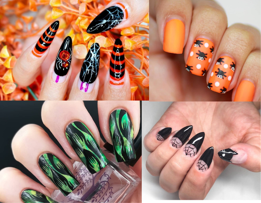 halloween nail art designs 2021