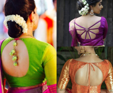 Latest Blouse Designs Backside