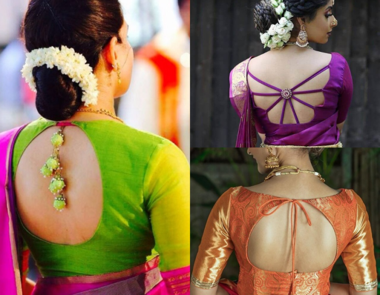 Latest Blouse Designs Backside