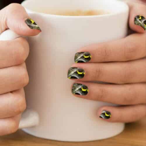 Dark Spring  Nail Art