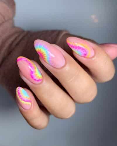 Acrylic nail art