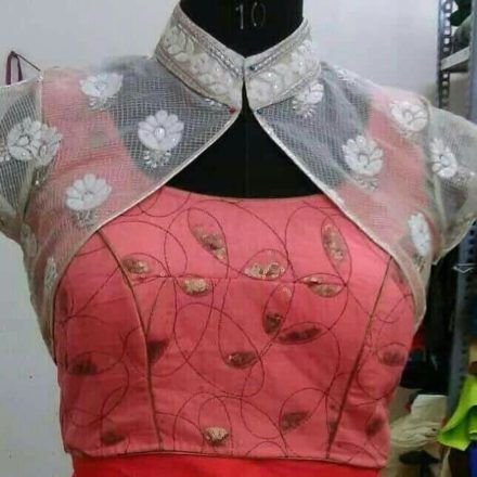 Collar Blouse Design