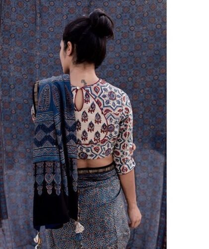Latest blouse Designs for  Cotton sarees