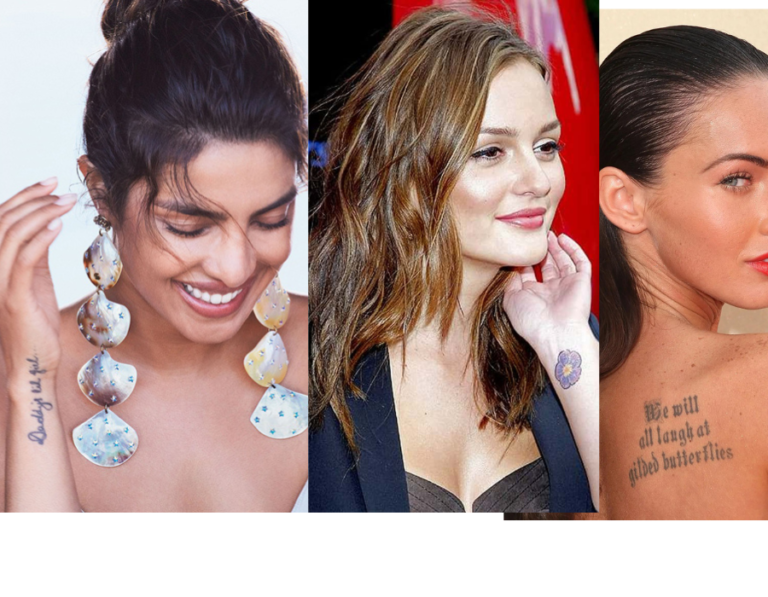 13 Best Celebrity Tattoos and What Exactly Meaning It | Trabeauli