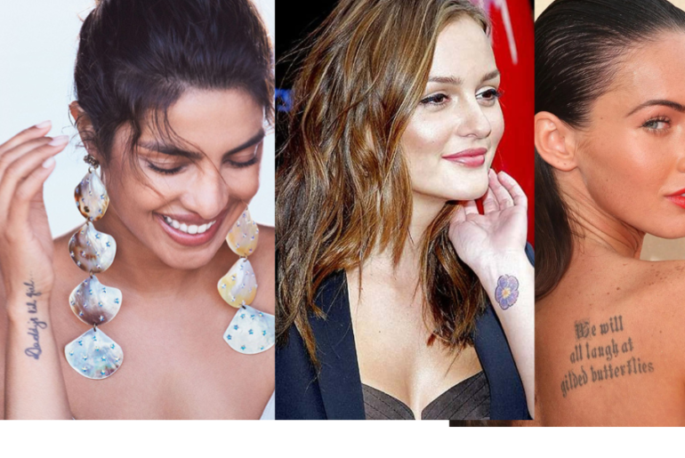 Best celebrity tattoos
