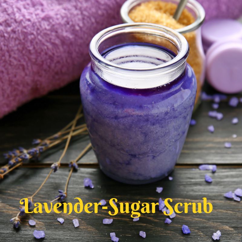 Lavender-sugar-scrub