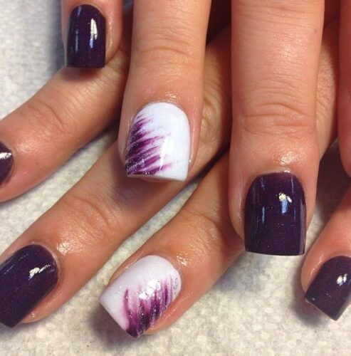 lavender acrylic nail ideas