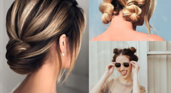 13 Stylish Bun Hairstyles For Short Hair (Trending Now)