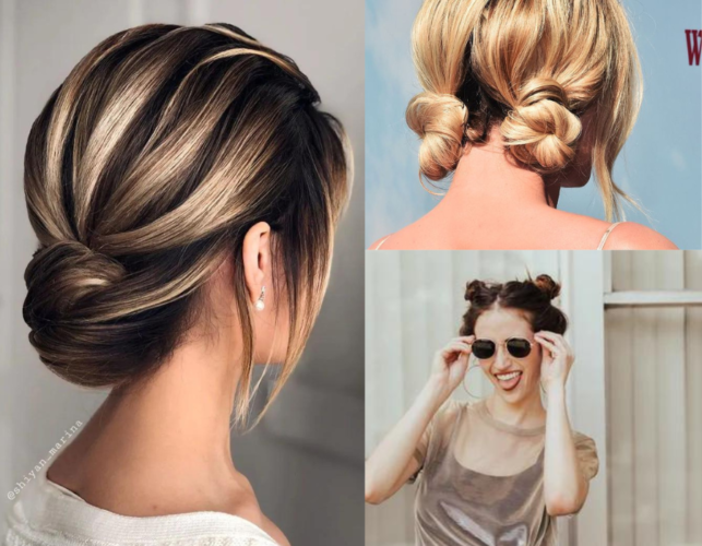 Bun Hairstyles For Short Hair