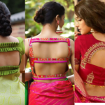 Latest Blouse Designs For Back Side