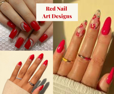 Red Nail Art Designs