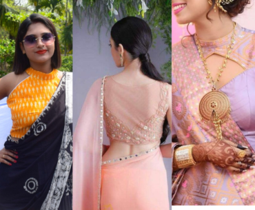 fancy new blouse design