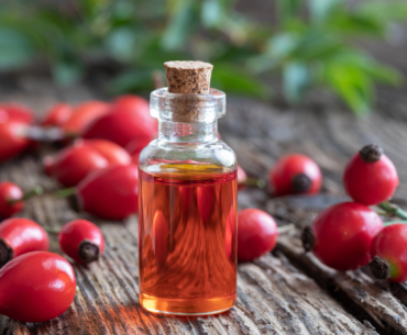 Rosehip Oil on Face