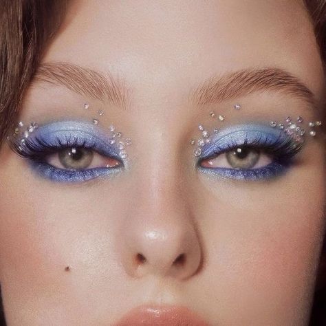 Bedazzled Blue Makeup