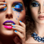 blue makeup ideas