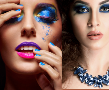 blue makeup ideas