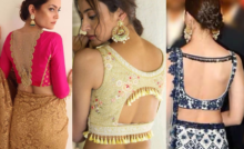 13 Stunning Back Neck Blouse Designs to Elevate Your Wardrobe