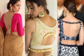 13 Stunning Back Neck Blouse Designs to Elevate Your Wardrobe