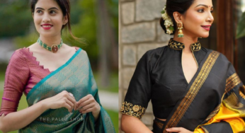 10+ Simple Silk Saree Blouse Design Front and Back Trending in 2024